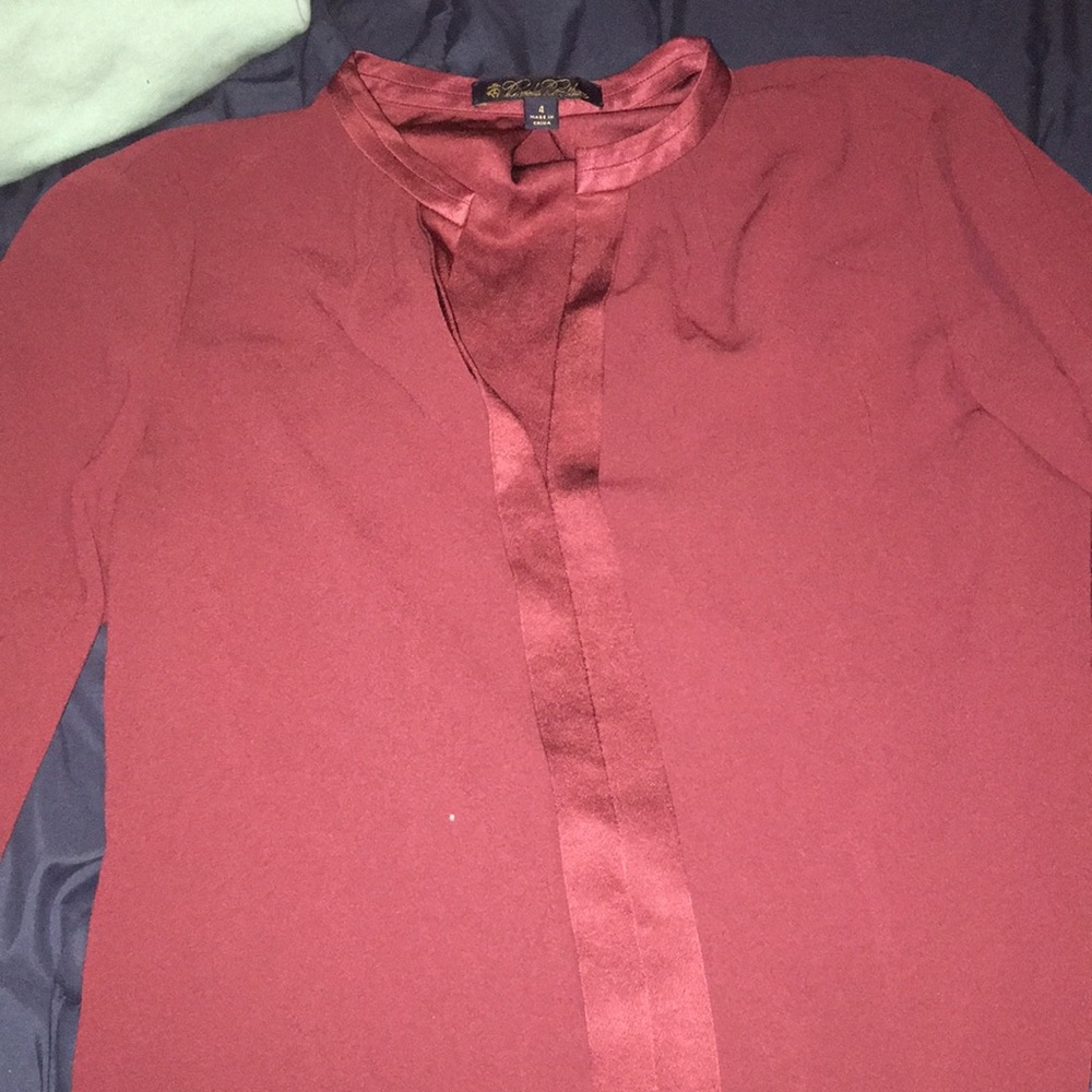 Purple dress flannel shirt. Size 4 , brooks brothers